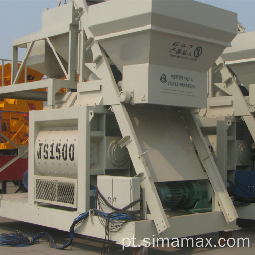 Mistura pronta JS1500 Concrete Mixer Design